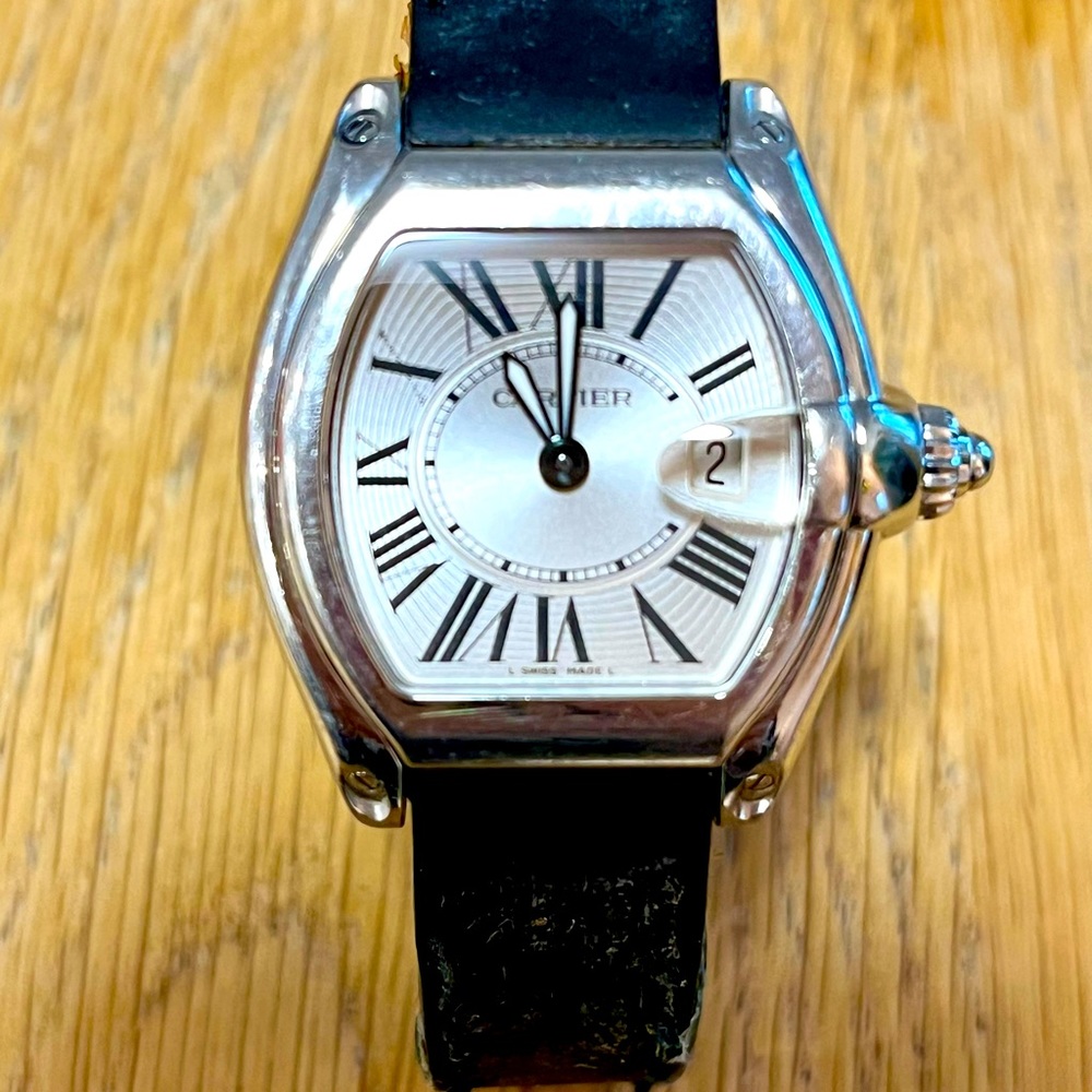 Cartier Roadster vintage watch